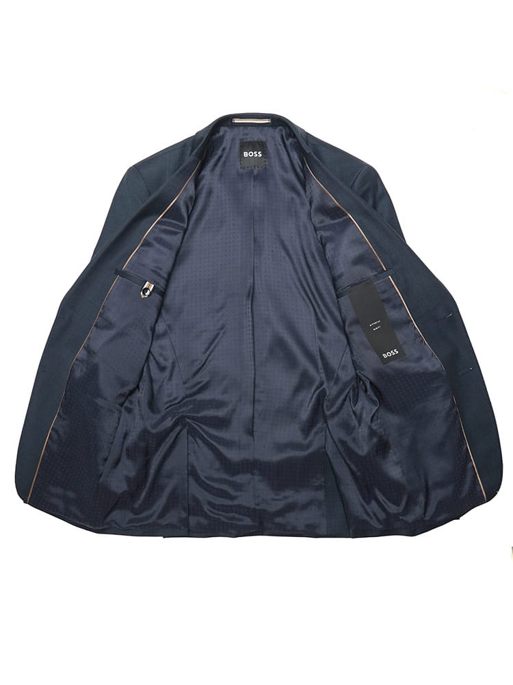 HUGO BOSS (ヒューゴボス) ストレッチ ウール混 シングル2ツ釦 