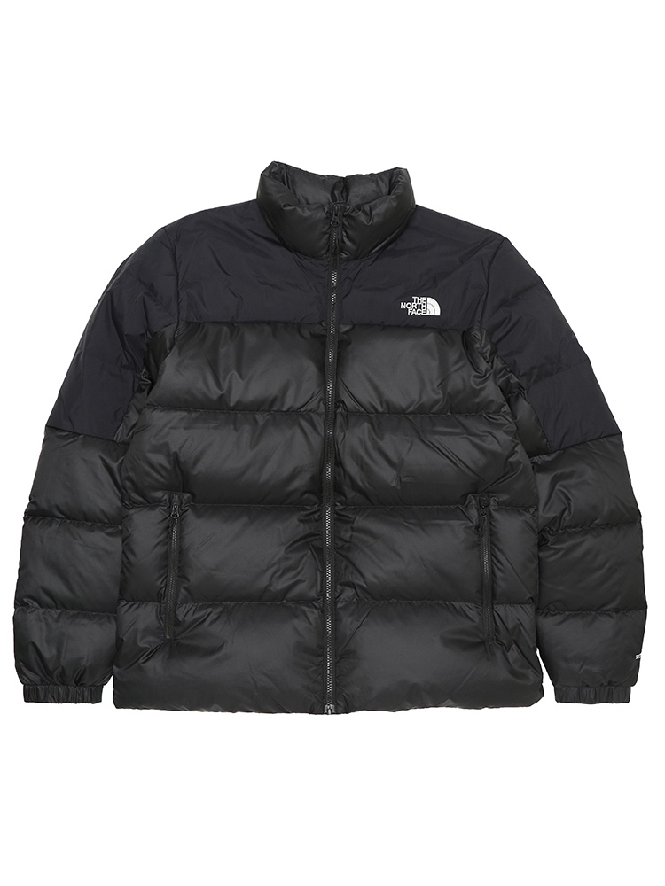 THE NORTH FACE (ザ ノースフェイス) ナイロン ミニロゴ ハイネック ダウンジャケット 700フィルパワー DIABLO DOWN JACKET NF0A8993