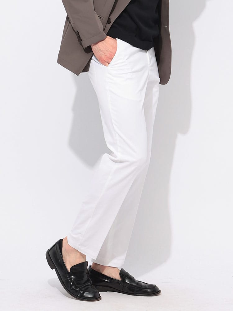 HUGO BOSS (ヒューゴボス) ストレッチコットン ノータック パンツ HB50534612 メンズ