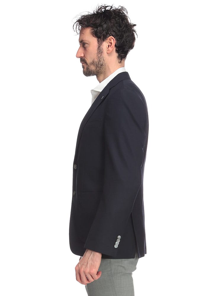 HUGO BOSS (ヒューゴボス) ウール シングル ジャケット MARZOTTO 