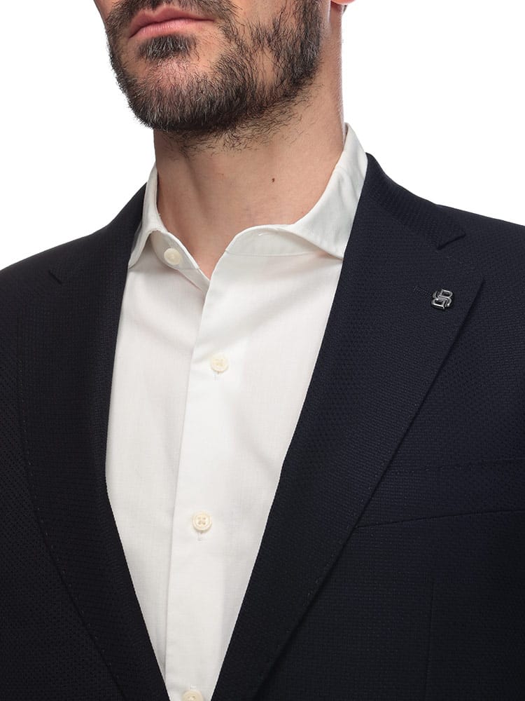 HUGO BOSS (ヒューゴボス) ウール シングル ジャケット MARZOTTO 