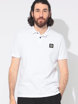 STONE ISLAND (ストーンアイランド) ハーフボタン ニット セーター 