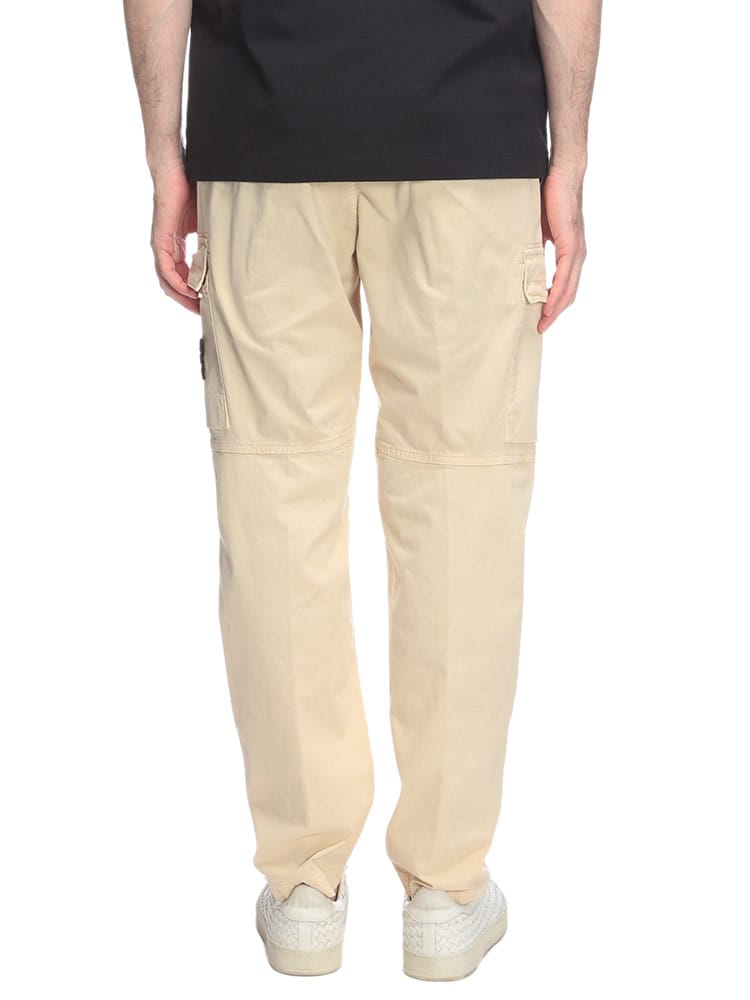 STONE ISLAND (ストーンアイランド) ストレッチツイル ロゴ カーゴ 