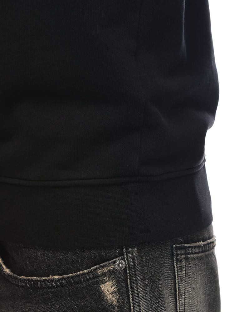 STONE ISLAND (ストーンアイランド) ジップポケット クルーネック 