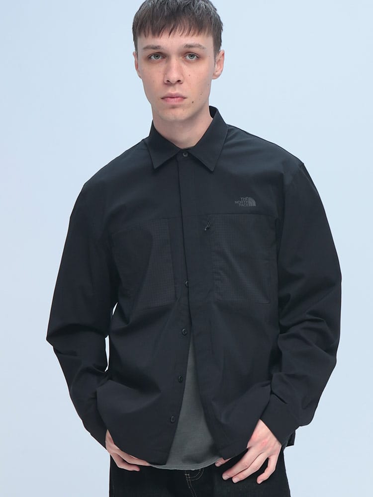 THE NORTH FACE (ザ ノースフェイス) UPF40+ ポケット 長袖 シャツ LIGHTRANGE SHIRT