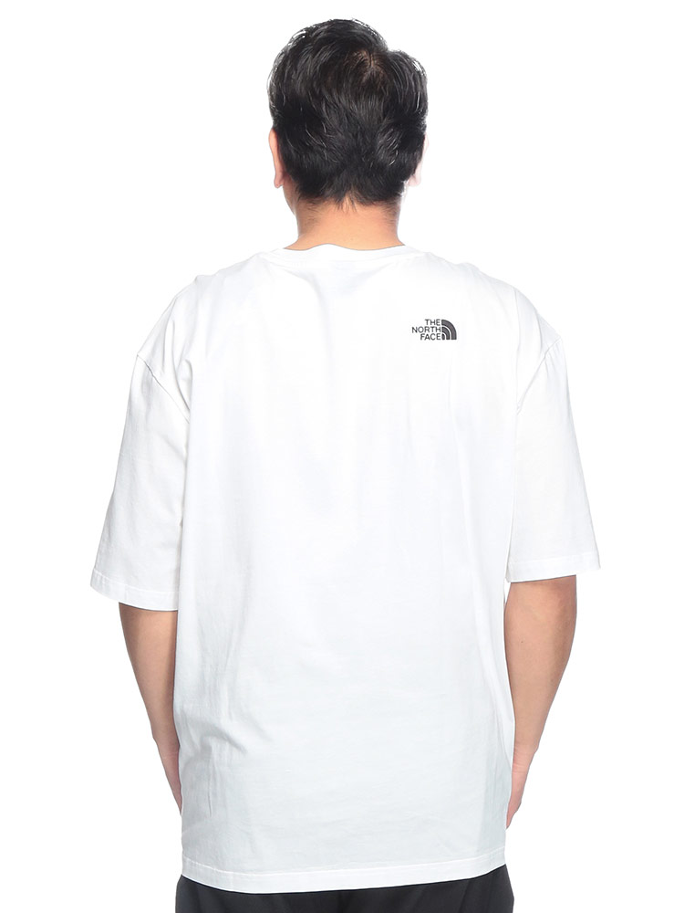 ロゴ刺繍 クルーネック 半袖 Tシャツ ESSENTIAL OVERSIZE TEE
