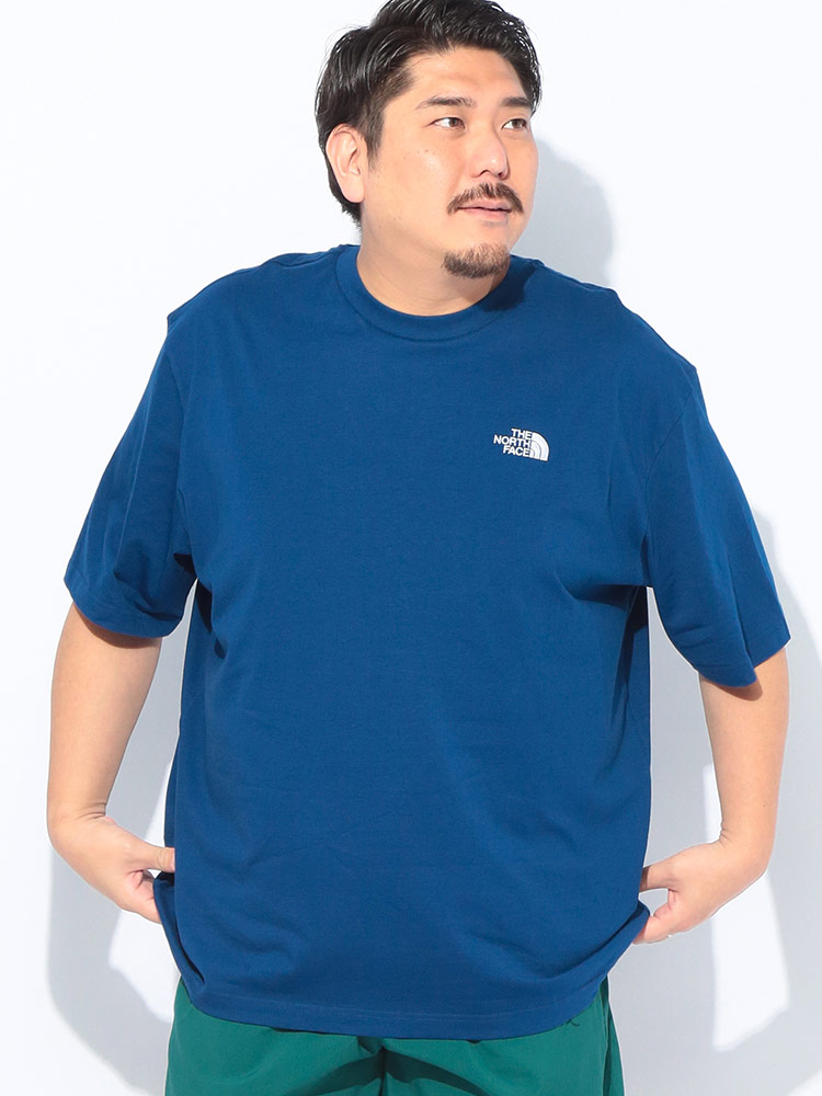 ロゴ刺繍 クルーネック 半袖 Tシャツ ESSENTIAL OVERSIZE TEE