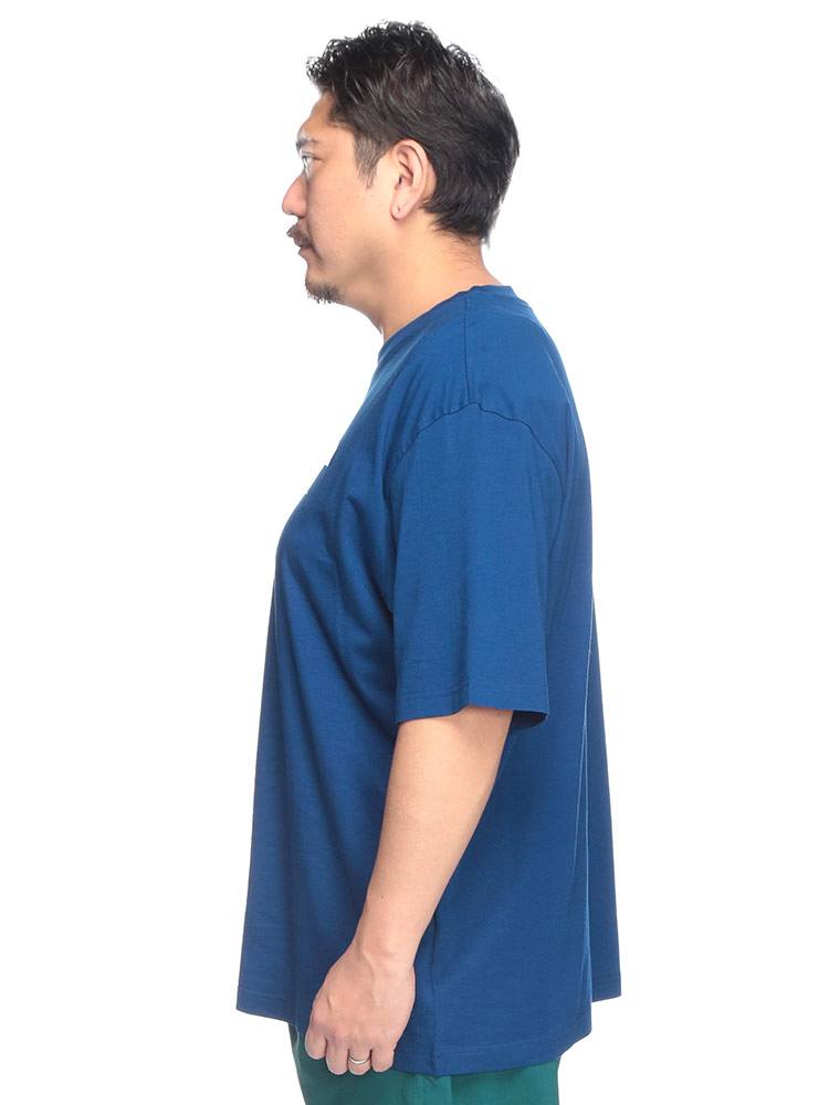 boohoo MAN オーバーサイズ 半袖 クルーネック ランボー Tシャツ ロゴ刺繍 クルーネック 半袖 Tシャツ ESSENTIAL OVERSIZE TEE