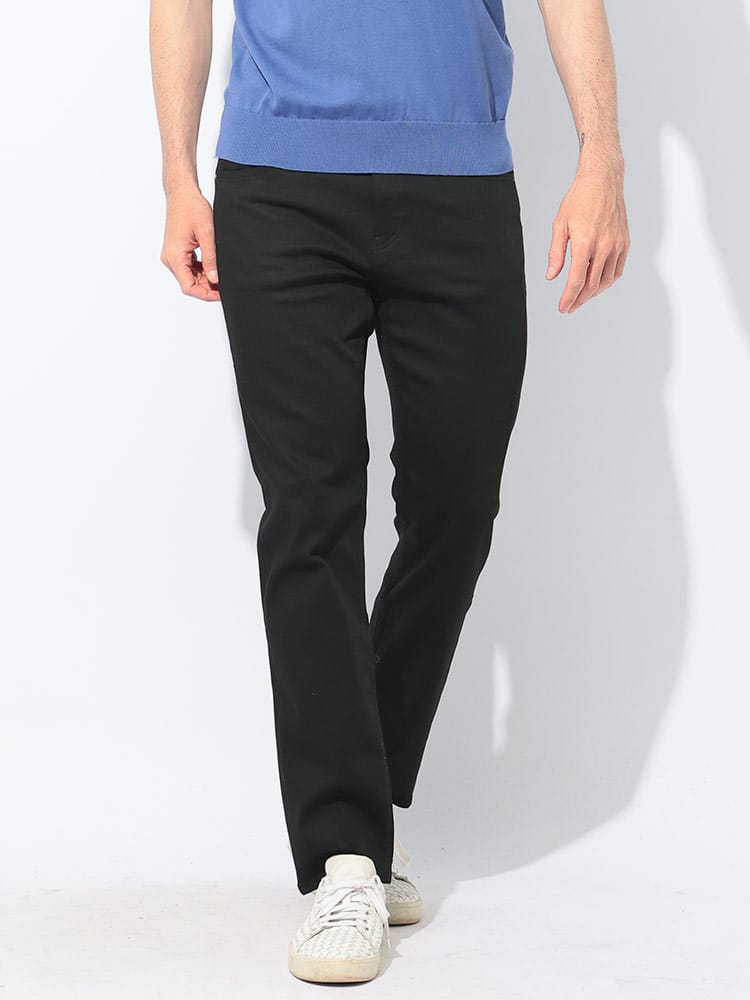 HUGO BOSS (ヒューゴボス) ストレッチ ジップフライ ジーンズ SLIMFIT メンズ