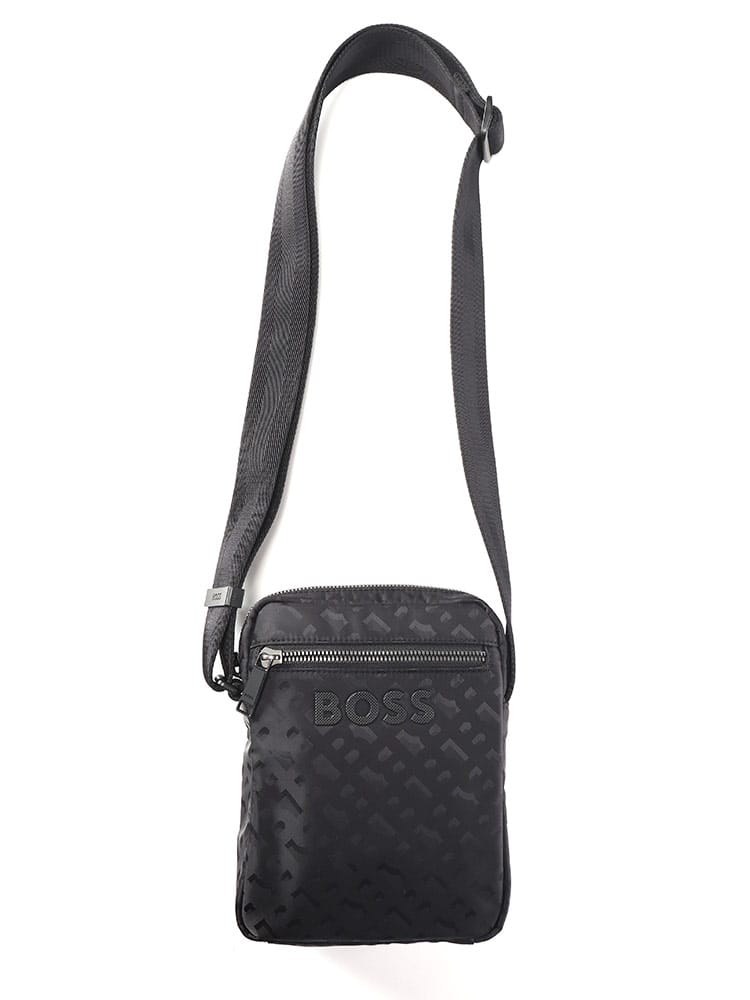 HUGO BOSS (ヒューゴボス) BBモノグラム ミニショルダーバッグ メンズ 