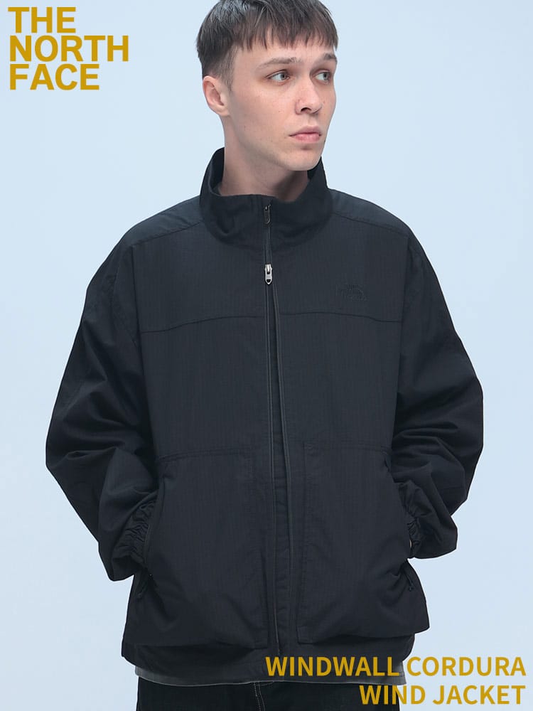 THE NORTH FACE (ザ ノースフェイス) ナイロン フルジップ ジャケット WINDWALL CORDURA WIND JACKET