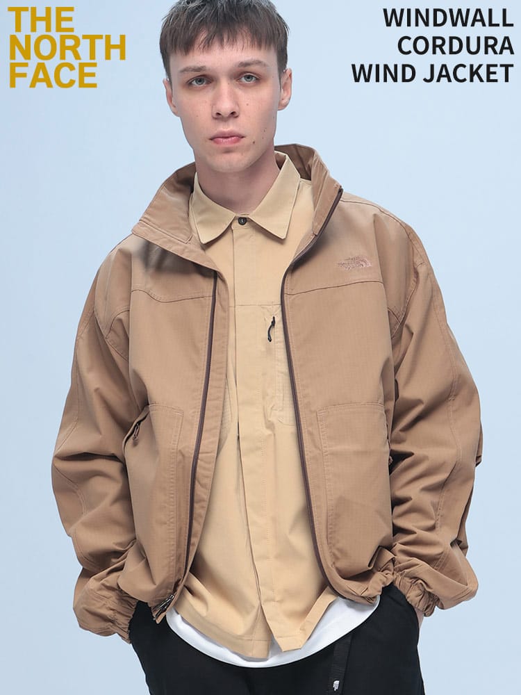 THE NORTH FACE (ザ ノースフェイス) ナイロン フルジップ ジャケット WINDWALL CORDURA WIND JACKET