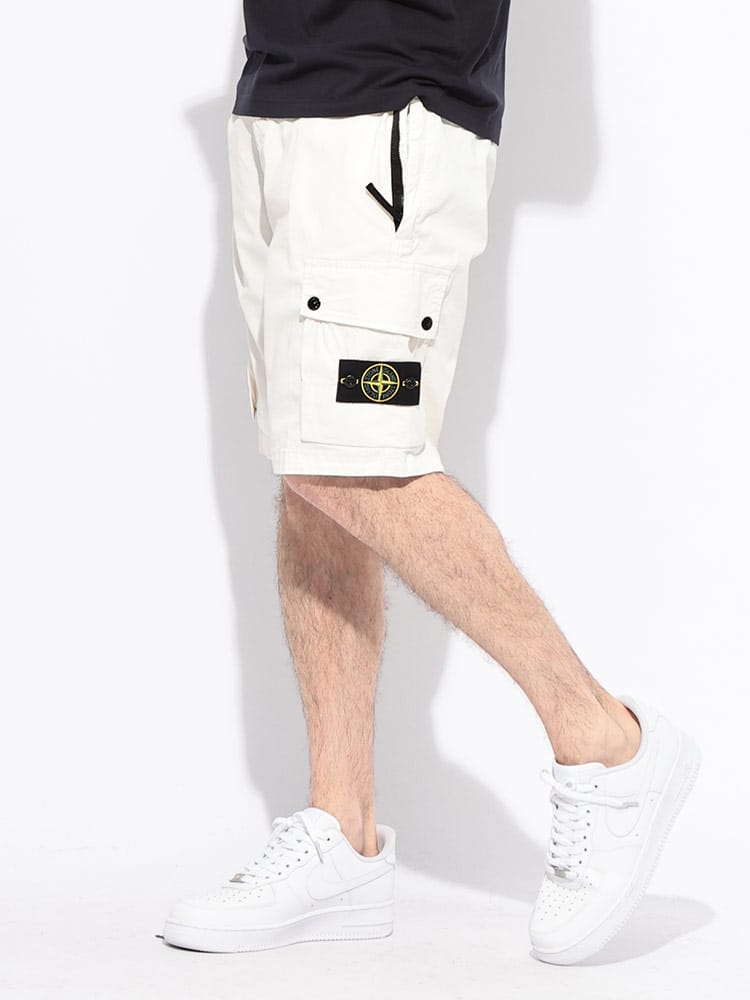 STONE ISLAND (ストーンアイランド) ストレッチコットン カーゴ 