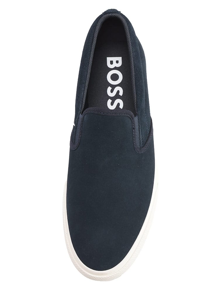 HUGO BOSS (ヒューゴボス) スエード スリッポン 40(IT) 41(IT) 42(IT 