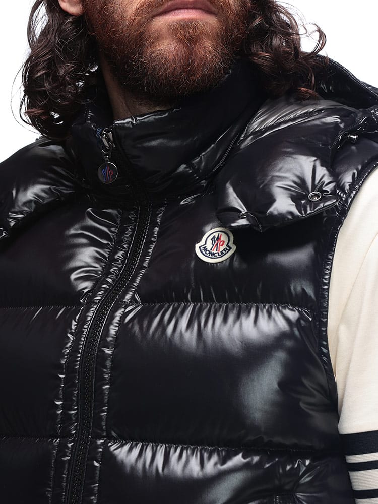 MONCLER (モンクレール) フード付きダウンベスト BORMES MCBORMES5 