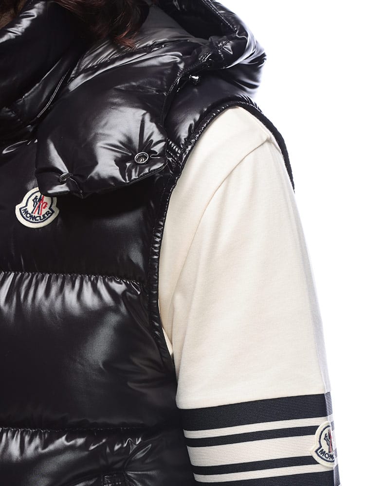 MONCLER (モンクレール) フード付きダウンベスト BORMES MCBORMES5 