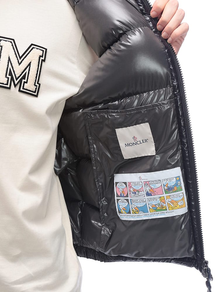 MONCLER (モンクレール) フード付きダウンベスト BORMES MCBORMES5 