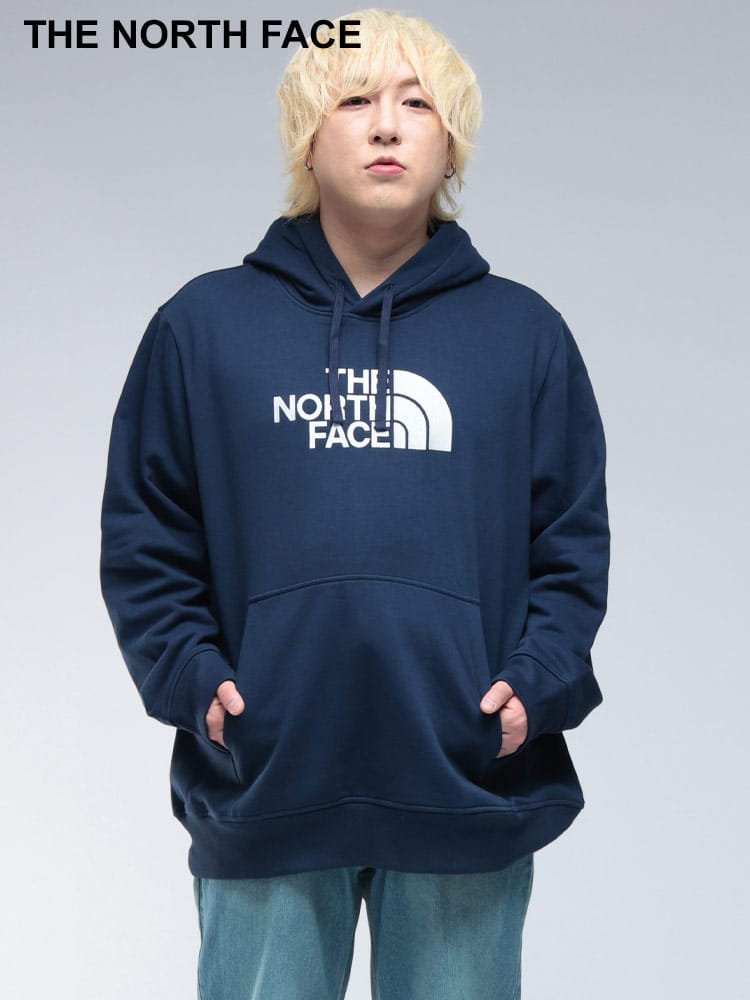 プルオーバー パーカー 裏起毛 ロゴ刺繍 Drew Peak Hoodie NF0A89EMD22 トップス パーカー 起毛 オーバーサイズ 大きいサイズ メンズ
