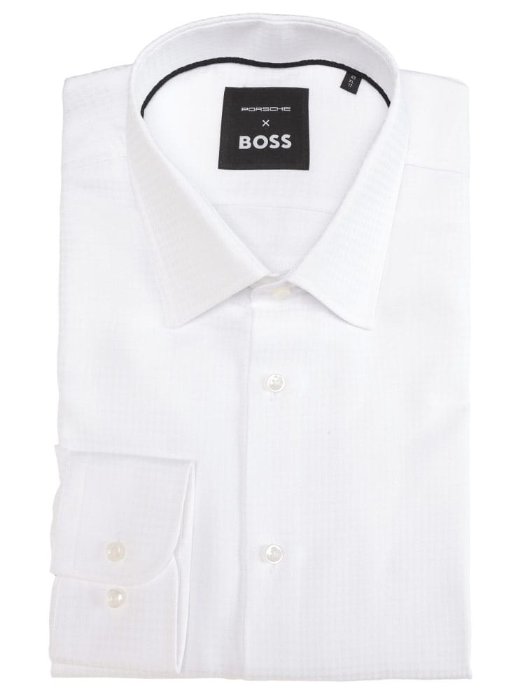 HUGO BOSS (ヒューゴボス) Porsche 長袖 ドレスシャツ HB50545658 メンズ