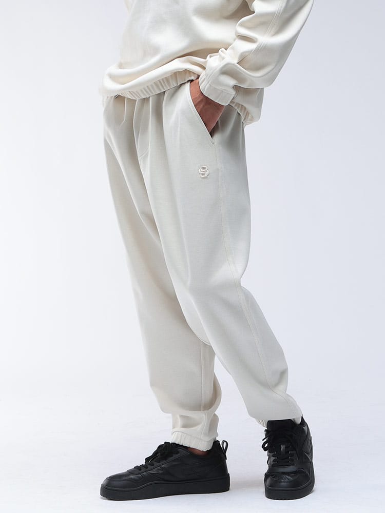 HUGO BOSS (ヒューゴボス) DBモノグラム刺繍 ドローストリング スウェットパンツ HB50544109 メンズ