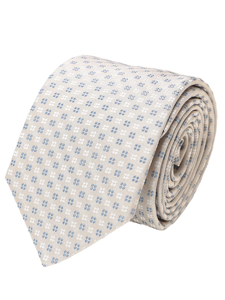 HUGO BOSS (ヒューゴボス) シルク混 小紋柄 ネクタイ HB50544564 メンズ