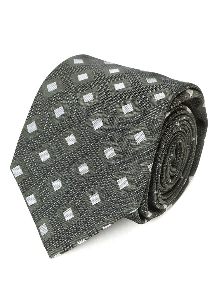 HUGO BOSS (ヒューゴボス) シルク混 ダイヤ柄 ネクタイ HB50544762 メンズ