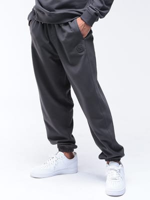 HUGO BOSS (ヒューゴボス) DB モノグラム刺繍 ドローストリング トラックスーツ スウェットパンツ HB50545528 メンズ