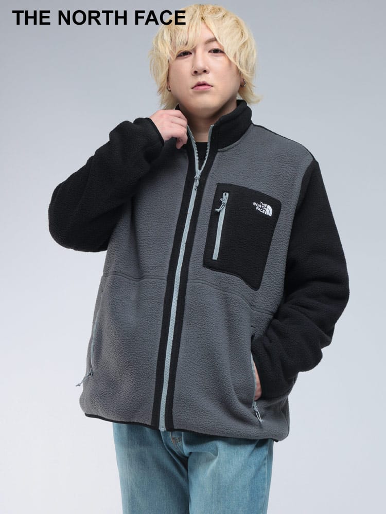 フリースジャケット ユミオリ フルジップ Yumiori Full-Zip Fleece Jacket NF0A883RD22 アウター ブルゾン 防寒 インナー 大きいサイズ メンズ