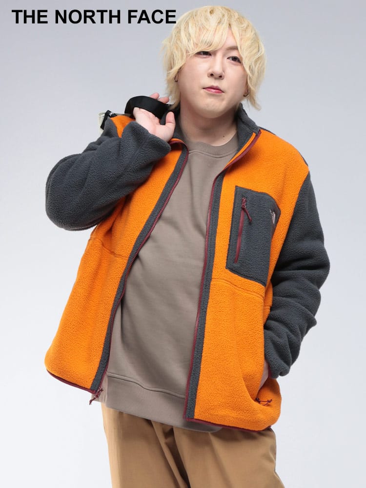 フリースジャケット ユミオリ フルジップ Yumiori Full-Zip Fleece Jacket NF0A883RD22 アウター ブルゾン 防寒 インナー 大きいサイズ メンズ