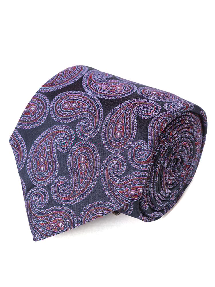 ETRO (エトロ) シルク100％ ペイズリー柄 ネクタイ ETMASA001AQ235 メンズ