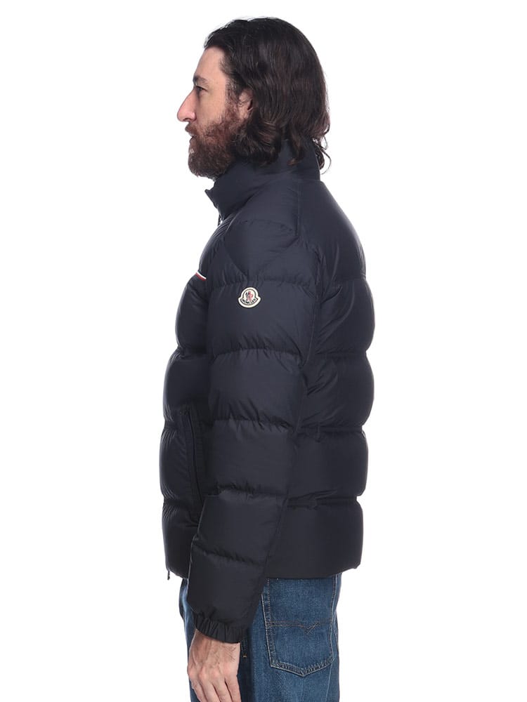 MONCLER (モンクレール) フロントトリコロールライン ダウンジャケット 