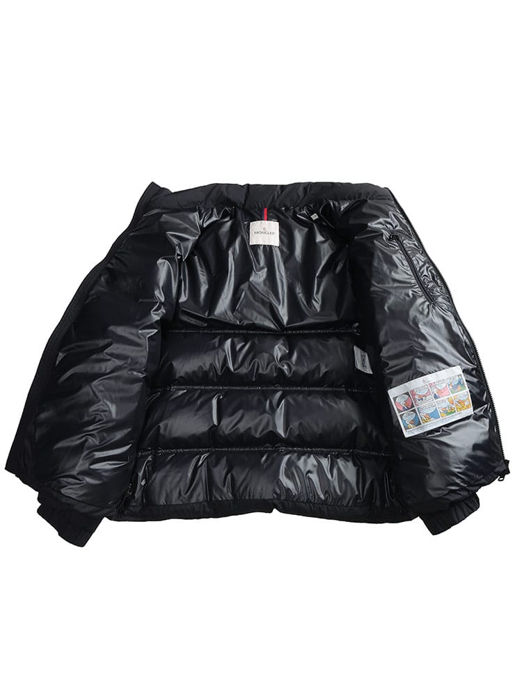 MONCLER (モンクレール) フロントトリコロールライン ダウンジャケット 
