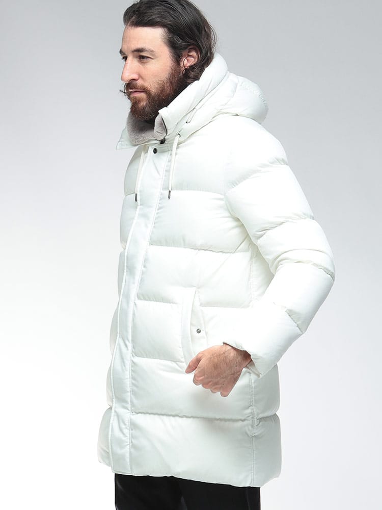 HERNO (ヘルノ) フーデット フルジップ ダウンブルゾン POLAR-TECH HRPI001159U メンズ