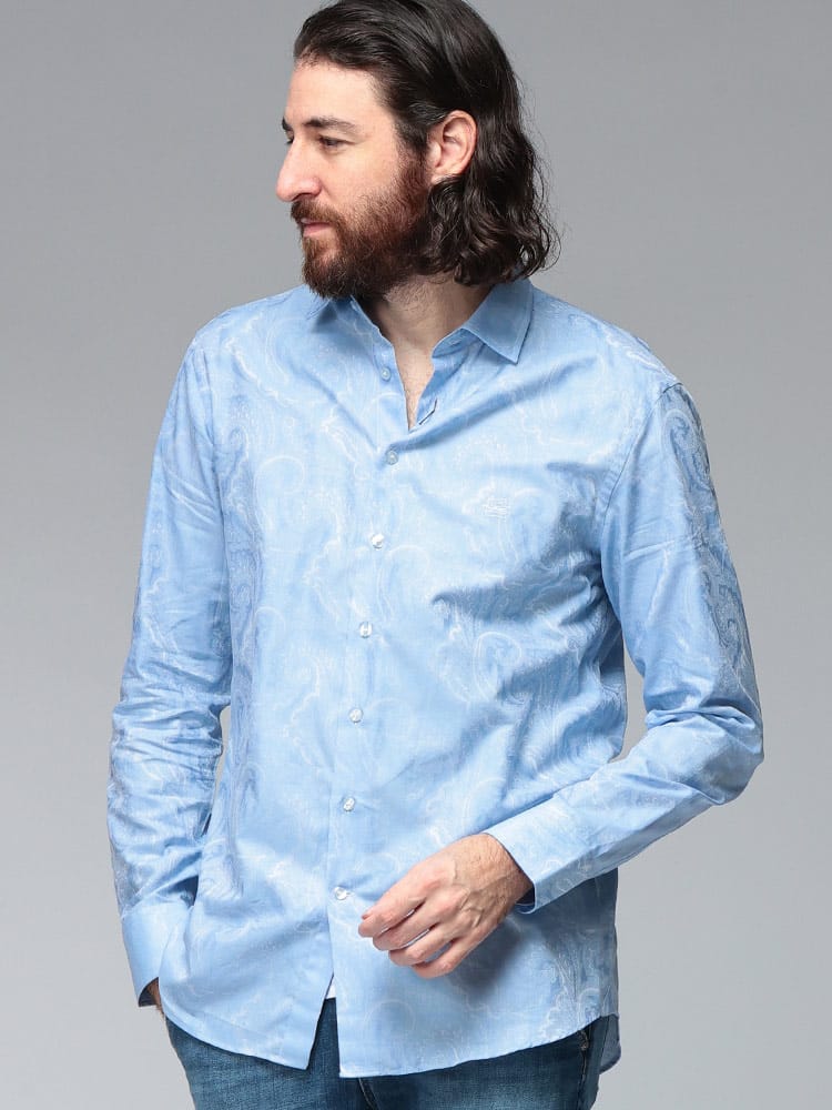 ETRO (エトロ) ペイズリー柄 長袖 シャツ ETMRIB0299TJ594 メンズ