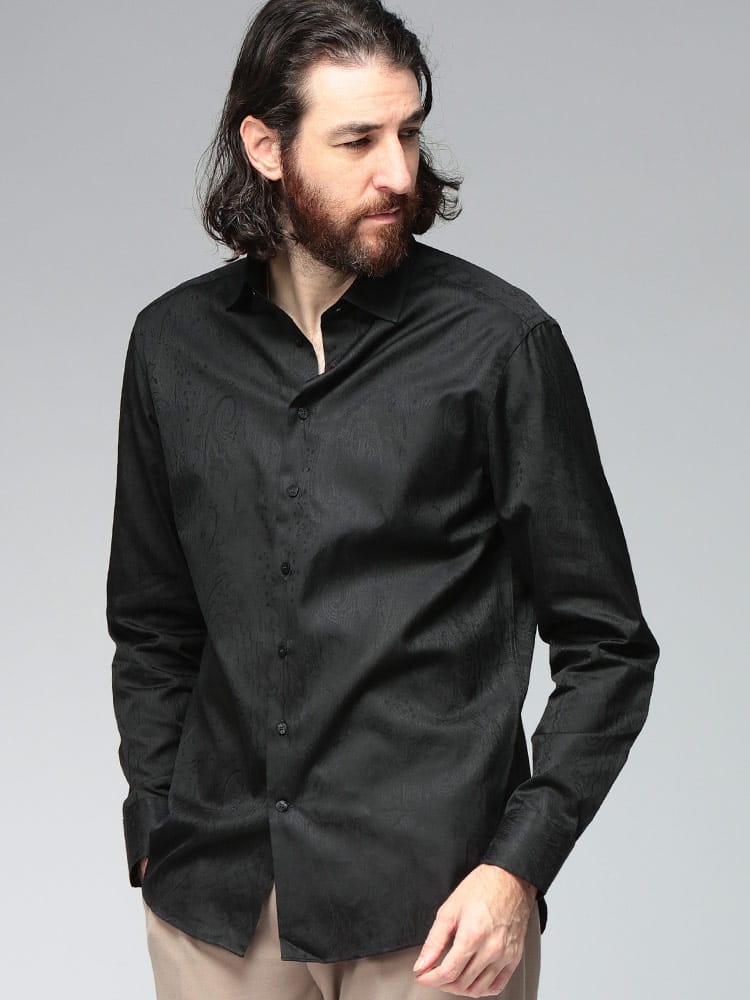 ETRO (エトロ) ペイズリー柄 長袖 シャツ ETMRIB0001AQ043 メンズ