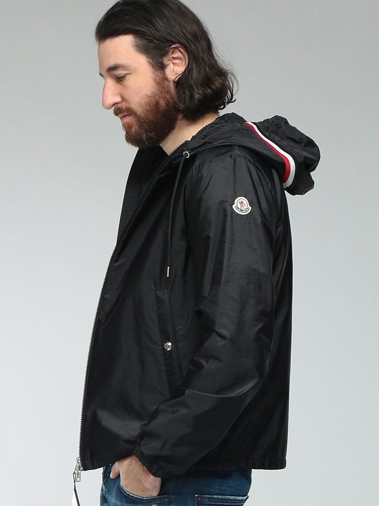 MONCLER (モンクレール) メンズ ジャケット ロゴ ワンポイント ナイロン フルジップ パーカー GRIMPEURS グリンパー MCGRIMPEURS6