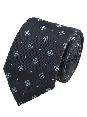 HUGO BOSS (ヒューゴボス) メンズ ネクタイ シルク混 小紋柄 ネクタイ HB50555934B