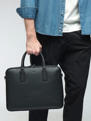 HUGO BOSS (ヒューゴボス) メンズ ブリーフバッグ シボレザー 3way ショルダー ビジネスバッグ HB50536146