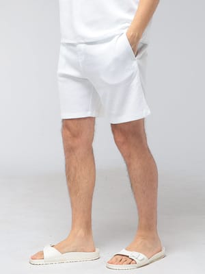 HUGO BOSS (ヒューゴボス) メンズ ショートパンツ ワンポイント ワッフル ショーツ HBU50535884