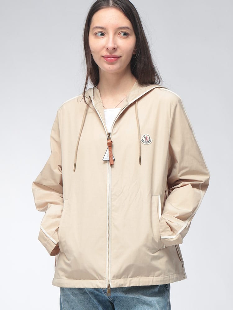 MONCLER (モンクレール) レディース ナイロン パーカー ジャケット フード付き フルジップ ブルゾン SARRACENIA MCLSARRACEBIA6