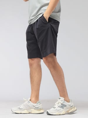 HERNO (ヘルノ) メンズ ショートパンツ シアサッカー ワンタック ショーツ HRPT000192U