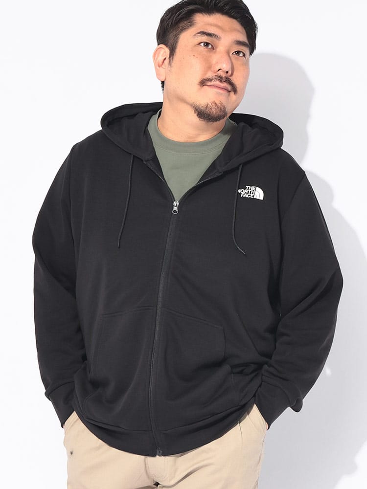 パーカー 長袖 メンズ 大きいサイズ パーカー M SIMPLE LOGHT REGULAR FULL ZIP HOOD トップス フード フルジップ 春