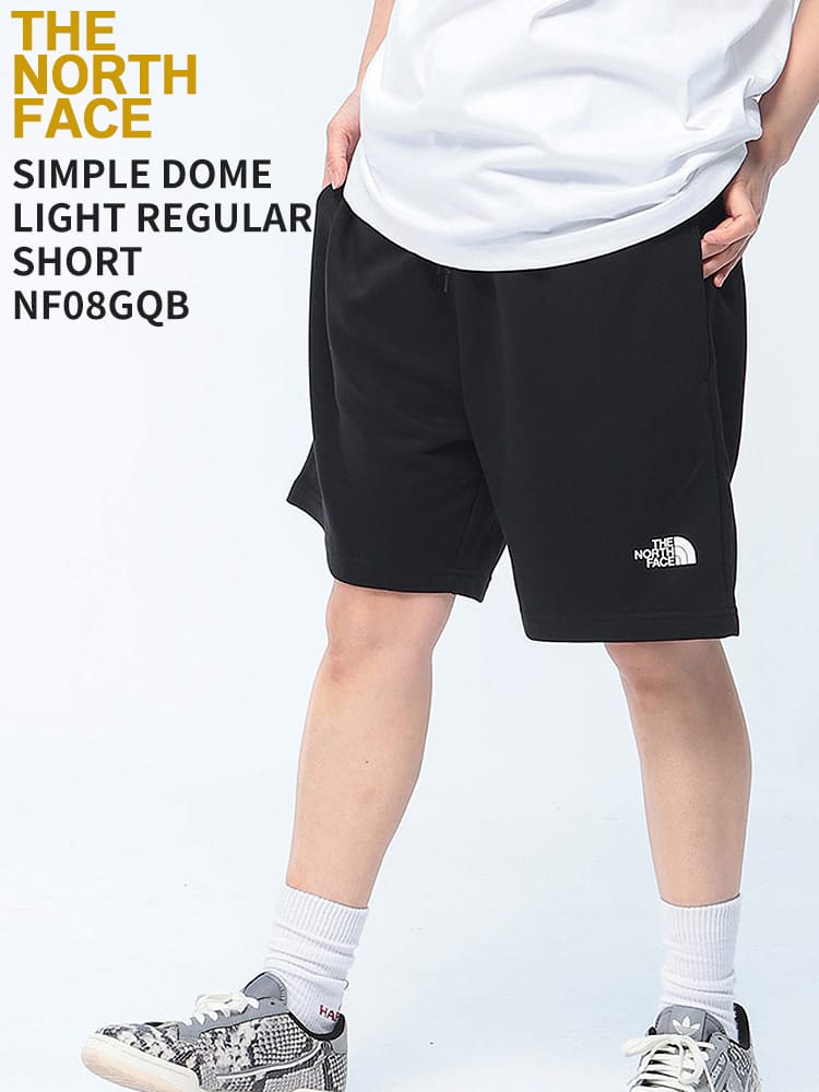 THE NORTH FACE (ザ ノースフェイス) ショートパンツ SIMPLE DOME LIGHT REGURAL SHORT P レギュラーフィット スウェット ハーフパンツ ユニセックス
