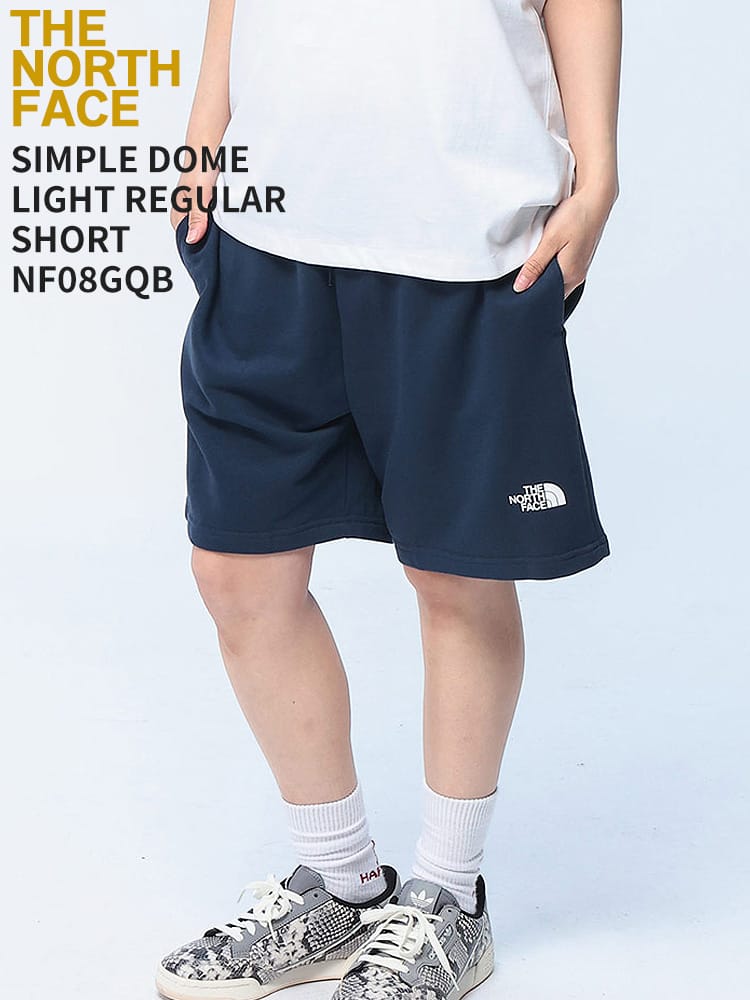 THE NORTH FACE (ザ ノースフェイス) ショートパンツ SIMPLE DOME LIGHT REGURAL SHORT P レギュラーフィット スウェット ハーフパンツ ユニセックス