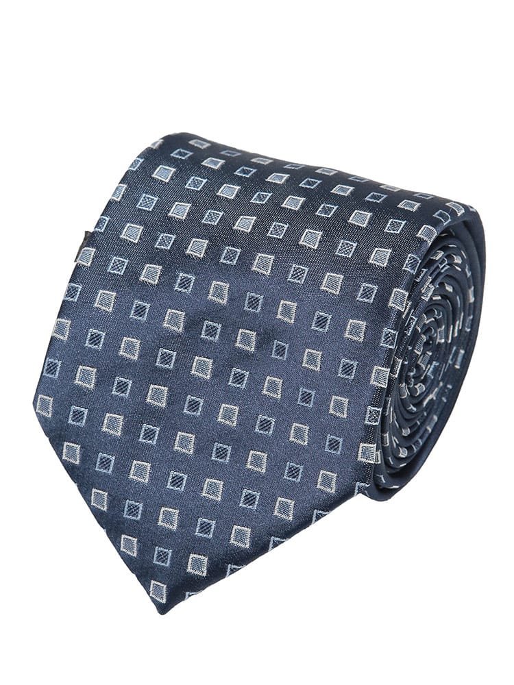 HUGO BOSS (ヒューゴボス) メンズ ネクタイ シルク混 総柄 タイ HB50566654