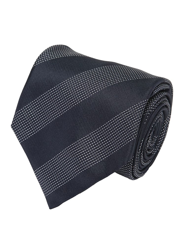HUGO BOSS (ヒューゴボス) メンズ ネクタイ シルク100％ 斜めストライプ タイ HB50566727