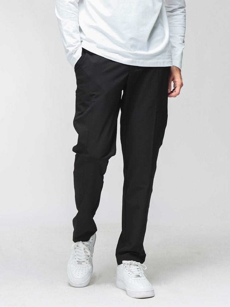 HUGO BOSS (ヒューゴボス) メンズ スラックス ストレッチ ノータック パンツ HBG50551949