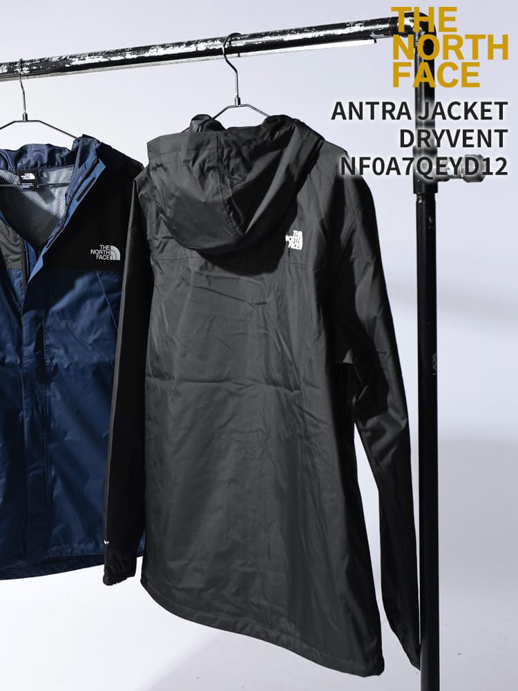 THE NORTH FACE (ザ ノースフェイス) マウンテンジャケット DRYVENT メンズ レディース 防水 裏メッシュ ロゴ フルジップ フード付きジャケット ANTRA JACKET DRYVENT NF0A7QEYD12