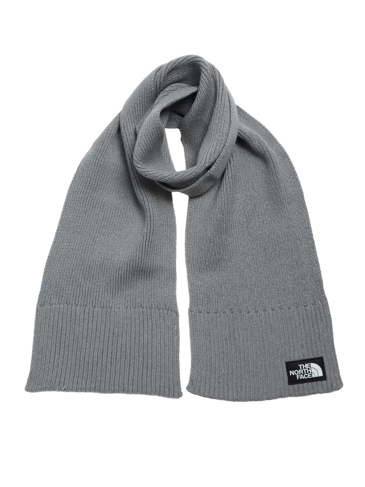 マフラー メンズ 大きいサイズ LOGO BOX SCARF ワンポイント ロゴ 無地 マフラー スカーフ カジュアル デイリー シンプル 秋 冬
