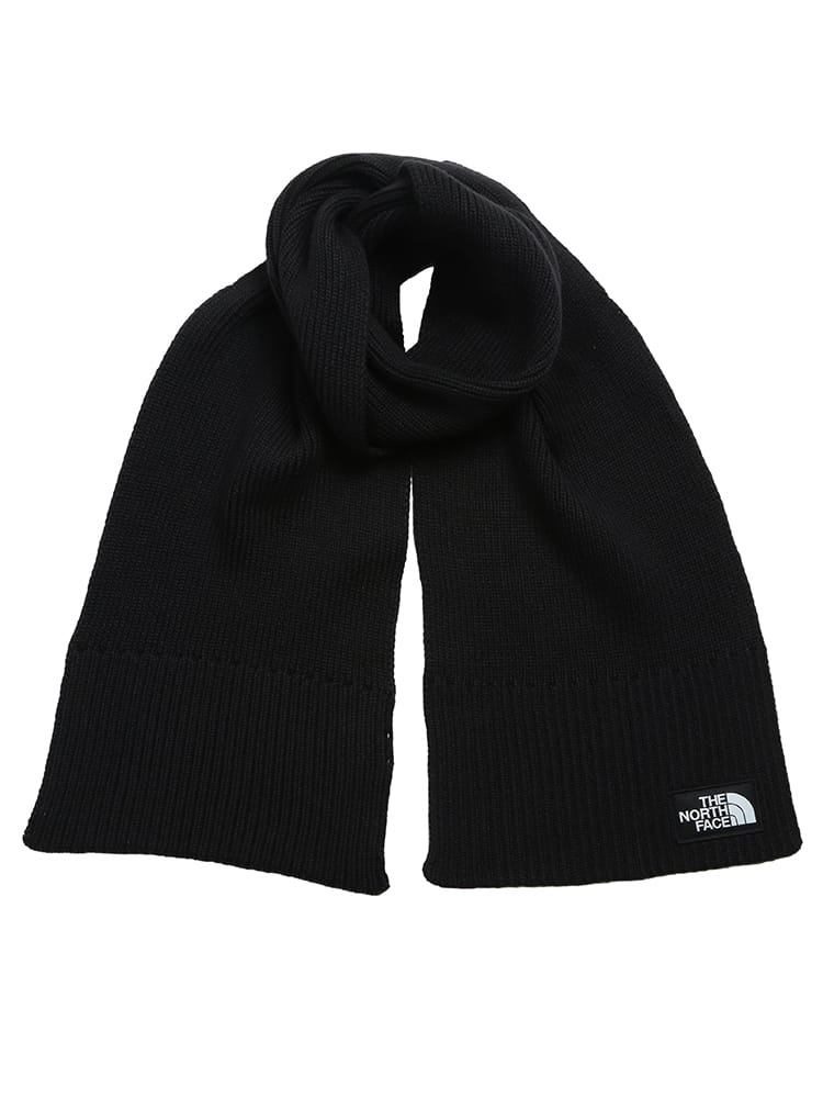 マフラー メンズ 大きいサイズ LOGO BOX SCARF ワンポイント ロゴ 無地 マフラー スカーフ カジュアル デイリー シンプル 秋 冬
